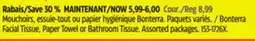 Canadian Tire Facial Tissue, Paper Towel or Bathroom Tissue offer