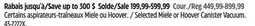 Canadian Tire Selected Miele or Hoover Canister Vacuum offer