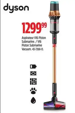 Canadian Tire Dyson V16 Piston Submarine Vacuum offer