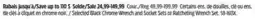 Canadian Tire Stanley Selected Black Chrome Wrench and Socket Sets or Ratcheting Wrench Set offer