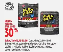 Canadian Tire Liquid Rubber Sealant Coating offer