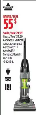 Canadian Tire BISSELL AeroSwift Compact Upright Vacuum offer