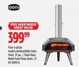 Canadian Tire Ooni Karu Multi-Fuel Pizza Oven, 12˝ offer