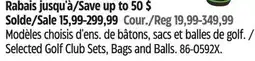 Canadian Tire TaylorMade Selected Golf Club Sets, Bags and Balls offer