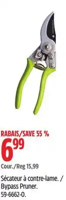 Canadian Tire Yardworks Bypass Pruner offer