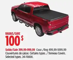 Canadian Tire Tonneau Covers offer