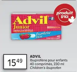 Brunet ADVIL Ibuprofène pour enfants offer