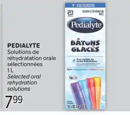 Brunet PEDIALYTE Solutions de réhydratation orale sélectionnées offer
