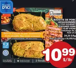 Marches Tradition TOP GOURMET SEASONED PORK FLAP STEAK offer