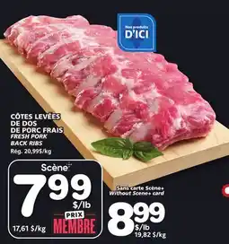 Marches Tradition FRESH PORK BACK RIBS offer