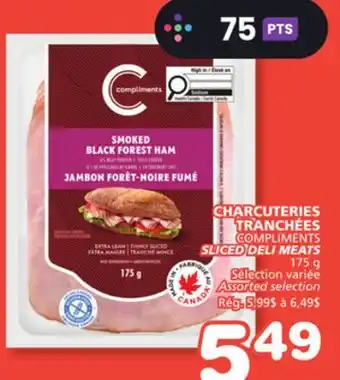 Marches Tradition COMPLIMENTS SLICED DELI MEATS offer
