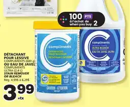 Marches Tradition COMPLIMENTS (680 g) ULTRA (2,4 L) STAIN REMOVER OR BLEACH offer