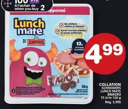 Marches Tradition SCHNEIDERS LUNCH MATE SNACKS offer