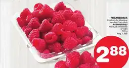 Marches Tradition RASPBERRIES offer