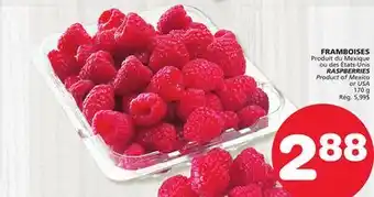 Marches Tradition RASPBERRIES offer