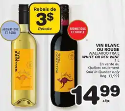 Marches Tradition WALLAROO TRAIL WHITE OR RED WINE offer