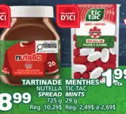 Marches Tradition NUTELLA SPREAD offer
