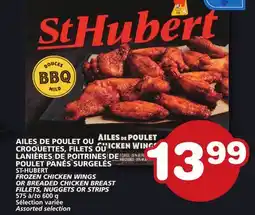 Marches Tradition ST-HUBERT FROZEN CHICKEN WINGS OR BREADED CHICKEN BREAST FILLETS, NUGGETS OR STRIPS offer