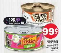 Marches Tradition PURINA FRISKIES (156 g), FANCY FEAST (85 g) CAT FOOD offer