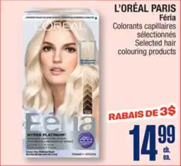 Jean Coutu L'ORÉAL PARIS Féria Selected hair colouring products offer