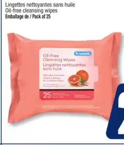 Jean Coutu PERSONNELLE Oil-free cleansing wipes offer