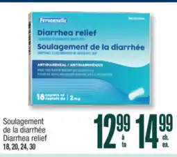 Jean Coutu PERSONNELLE Diarrhea relief offer