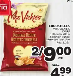Marches Tradition MISS VICKIE'S CHIPS offer