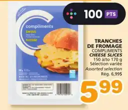 Marches Tradition COMPLIMENTS CHEESE SLICES offer