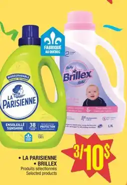 Jean Coutu LA PARISIENNE, BRILLEX Selected products offer
