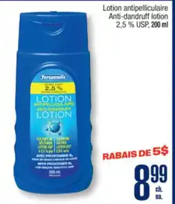 Jean Coutu PERSONNELLE Anti-dandruff lotion offer