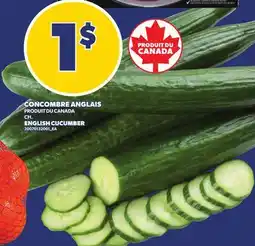Provigo CONCOMBRE ANGLAIS | ENGLISH CUCUMBER offer