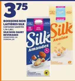 Provigo BOISSONS NON LAITIÈRES SILK, 1,74-1,89 L | SILK NON-DAIRY BEVERAGES offer