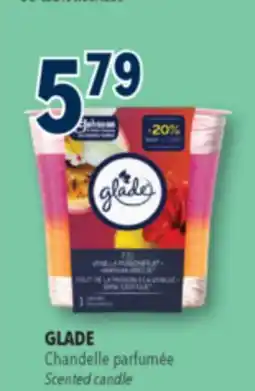 Familiprix GLADE, Scented candle offer