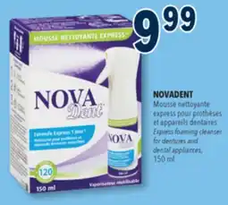 Familiprix NOVADENT, Express foaming cleanser for dentures and dental appliances offer