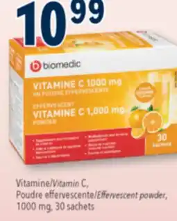 Familiprix BIOMEDIC, Vitamin C, Effervescent powder, 1000 mg, 30 sachets offer