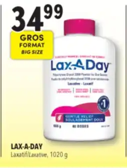 Familiprix LAX-A-DAY Laxative, 1020g offer