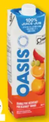 Familiprix Oasis Classic 100% juice Orange Pure Breakfast 960m offer