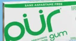 Familiprix Pür, Sugar-free gum, 9 pieces offer