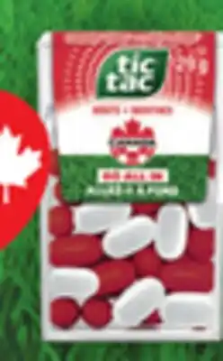 IGA TIC TAC MINTS offer