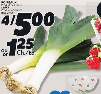 IGA LEEKS offer