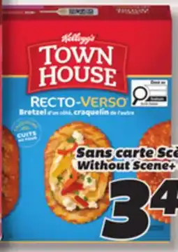 IGA KELLOGG'S TOWN HOUSE CHEEZ-IT (213 à 391 g) CRACKER OR CHIPS offer