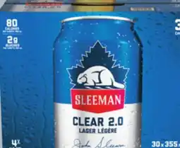 IGA SLEEMAN CLEAR 2.0 WHITE OR RED WINE OR BEER offer