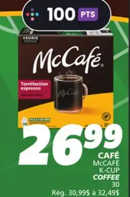 IGA McCAFÉ K-CUP COFFEE offer