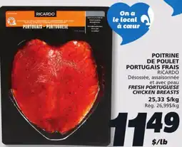 IGA RICARDO FRESH PORTUGUESE CHICKEN BREASTS offer