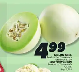 IGA HONEYDEW MELON offer