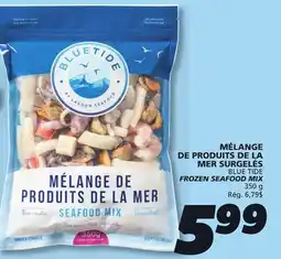 IGA BLUE TIDE FROZEN SEAFOOD MIX offer