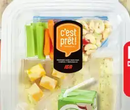 IGA C'EST PRÊT! LUNCH BOX offer