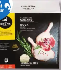 IGA LAC BROME FROZEN DUCK LEGS OR BONELESS BREASTS offer