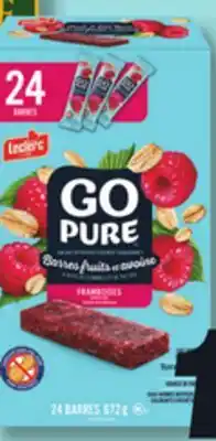 IGA GO PURE BARS OR TREATS offer