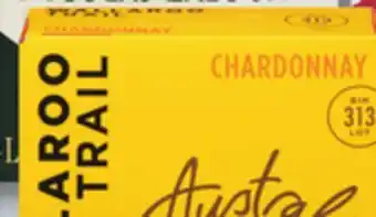 IGA WALLAROO TRAIL WHITE OR RED WINE offer